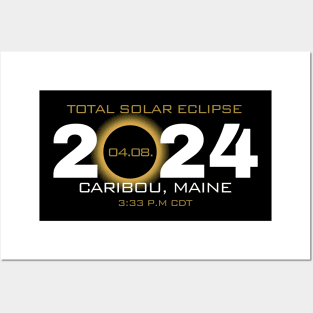 Maine Totality Total Solar Eclipse Posters and Art